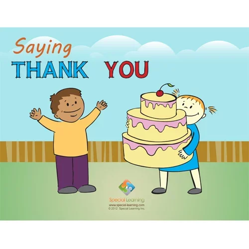 Saying Thank You Social Story Curriculum