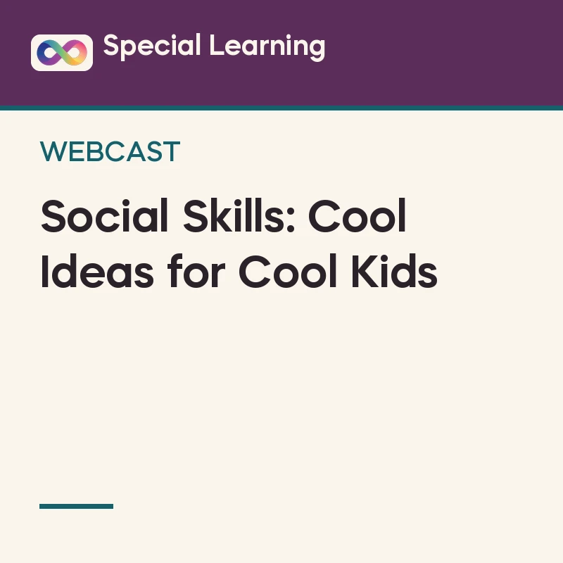 Social Skills: Cool Ideas for Cool Kids